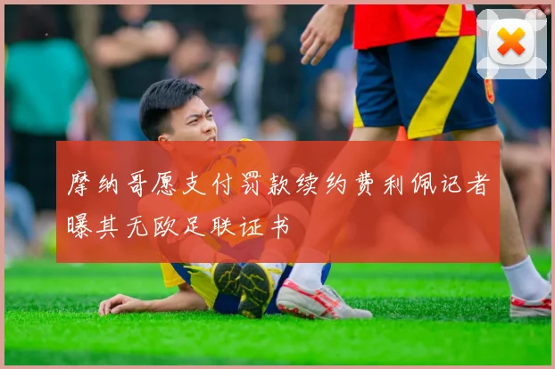 摩纳哥愿支付罚款续约费利佩记者曝其无欧足联证书